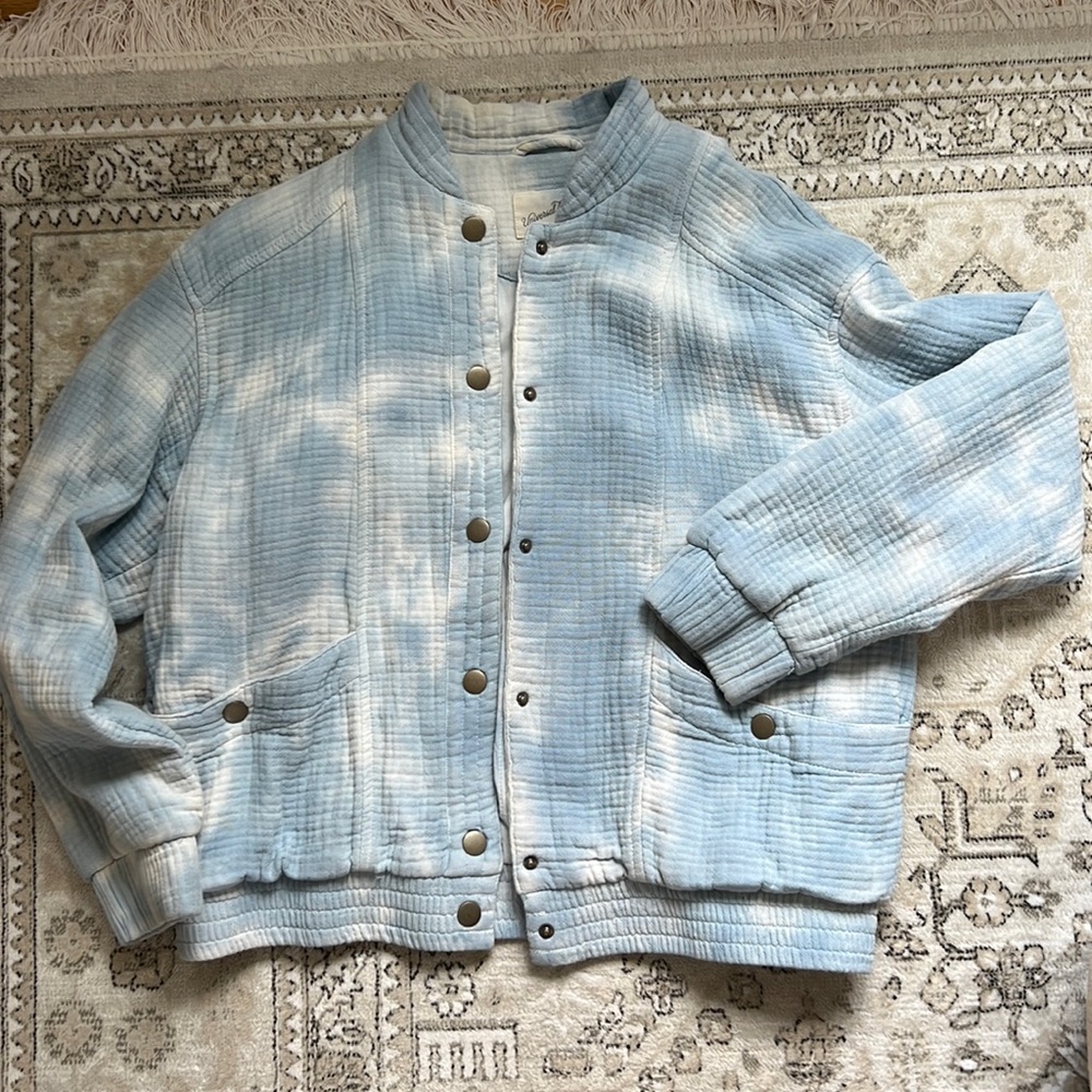 Tye Dye Bomber Jacket